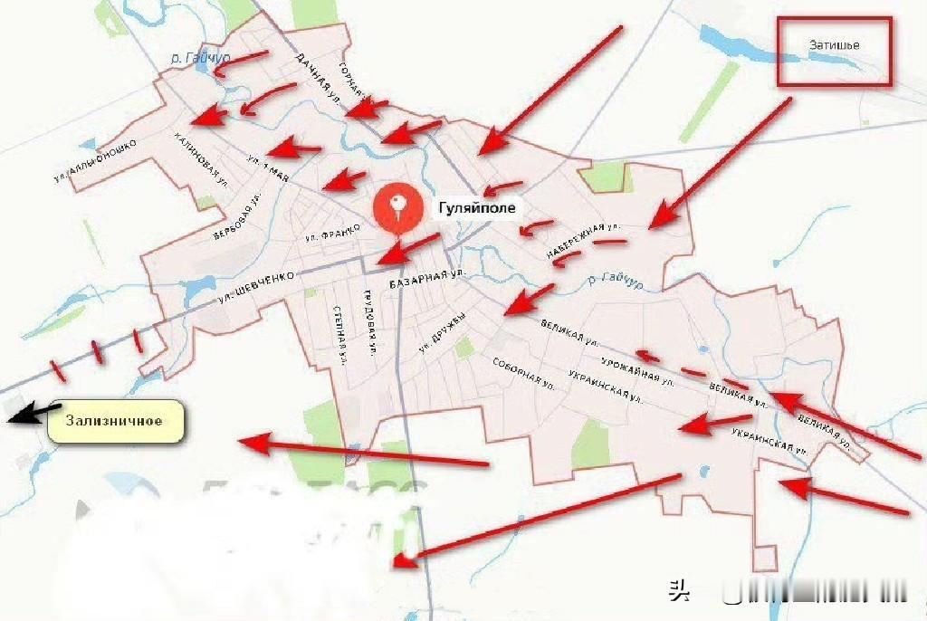 12月17日，俄军正迅速控制古利亚伊波列。乌克兰军队在该市的防御开始失去连贯性，