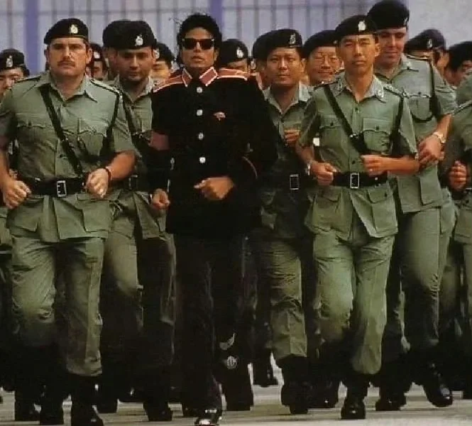 1987年迈克尔·杰克逊在香港 ​
