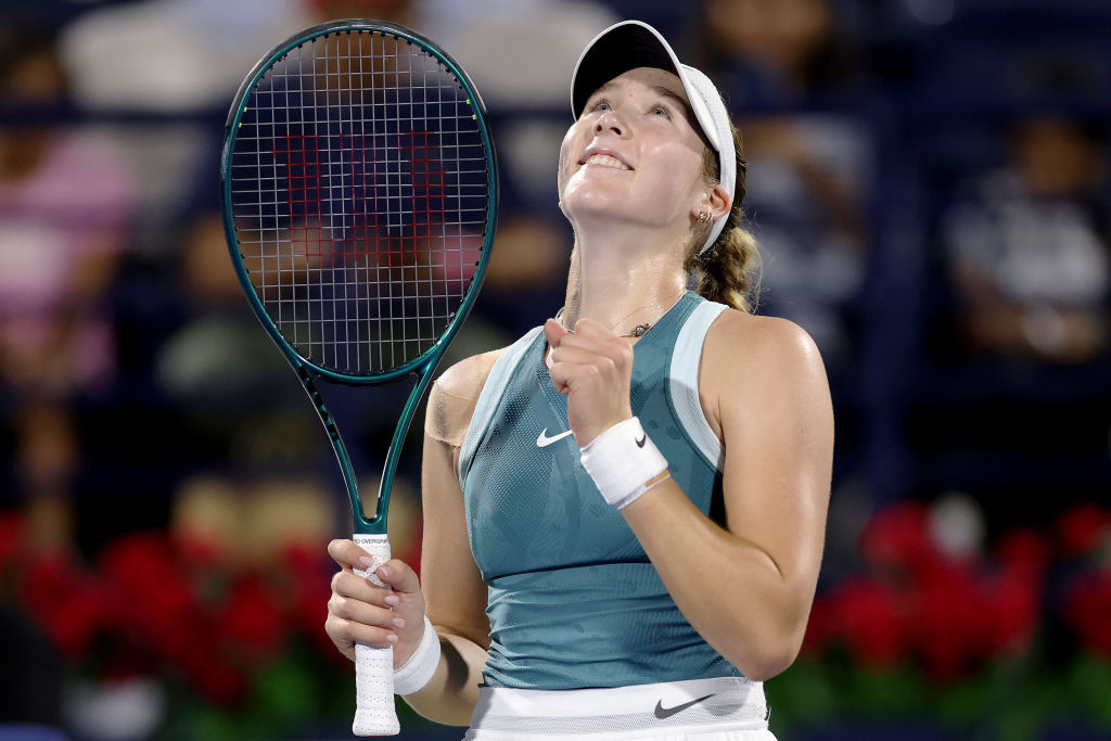 安德列耶娃首夺1000赛冠军🏆WTA1000迪拜站决赛，米拉·安德列耶娃直落两