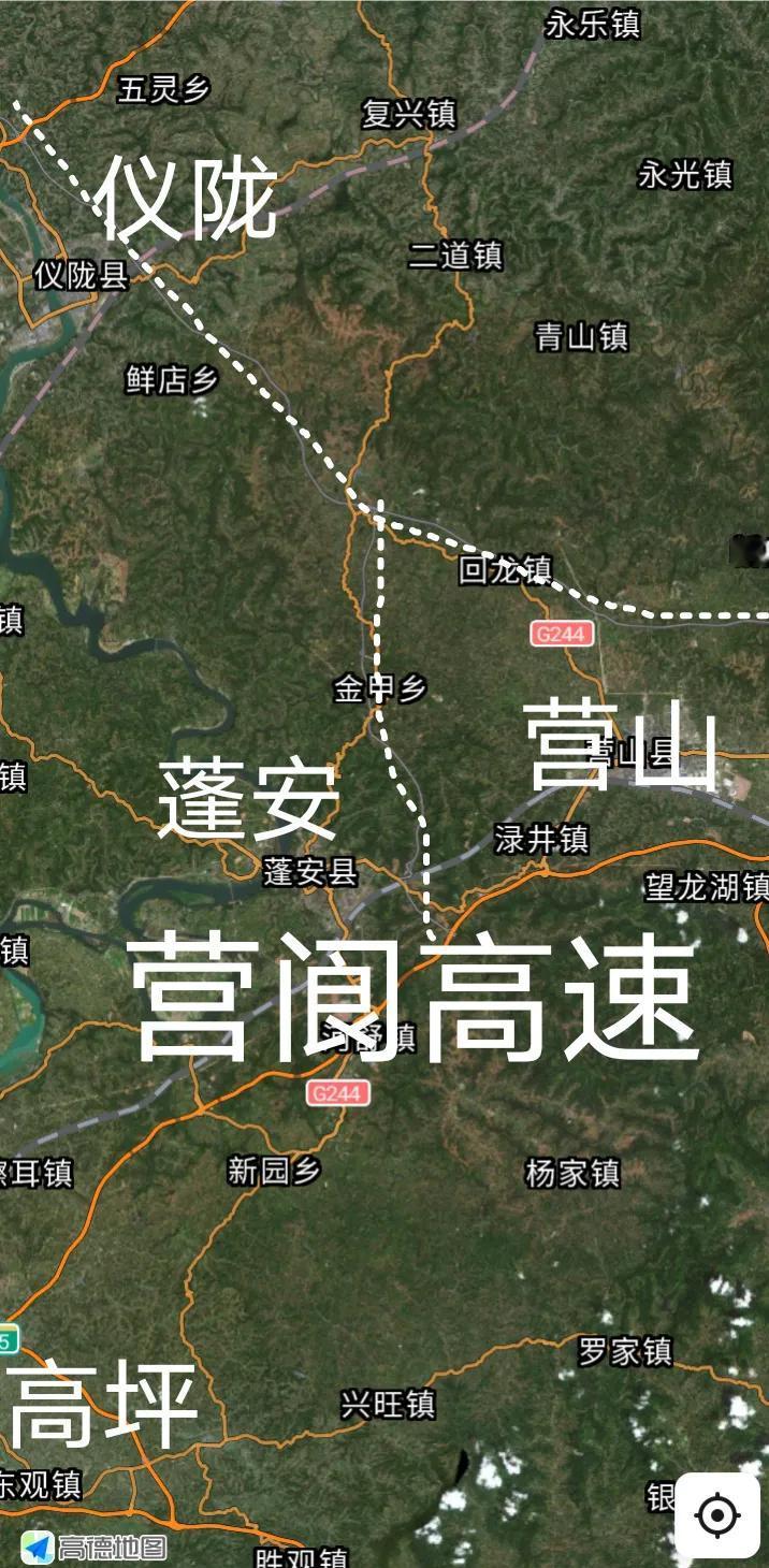 好消息，南充阆中至营山的阆营高速控制性工程嘉陵江双塔斜拉桥已经成功合龙，全长约8