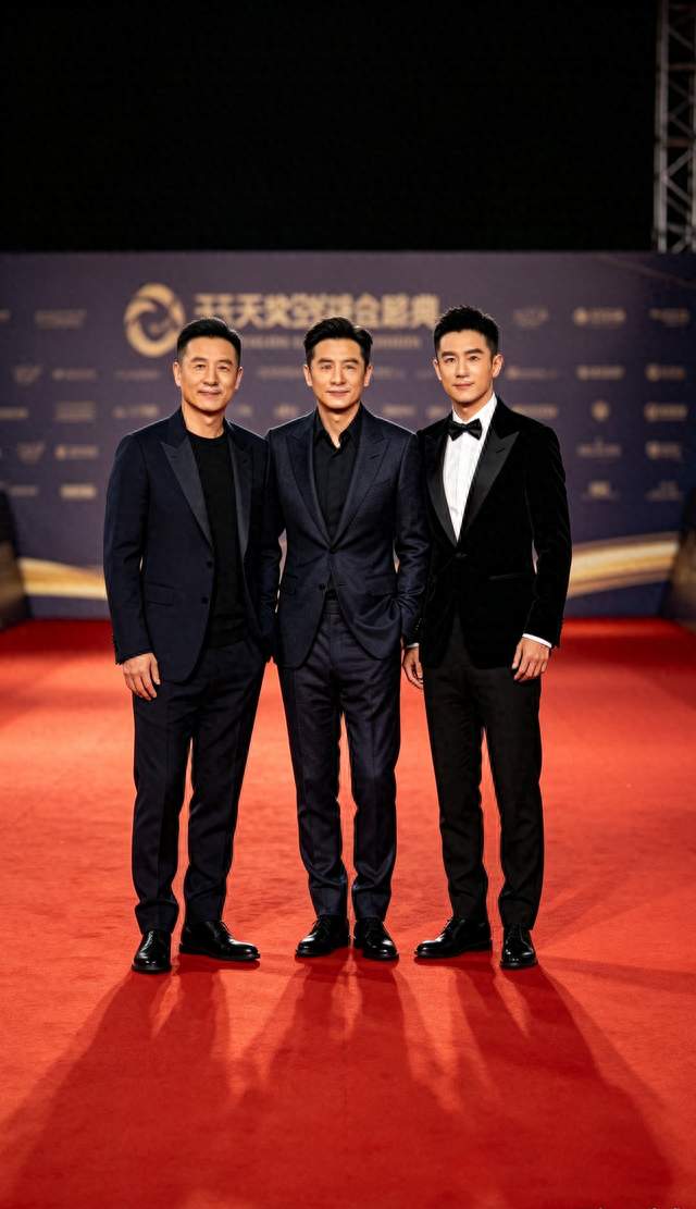 飞天奖红毯名场面！欧豪被胡军李乃文架着走，原因藏不住了