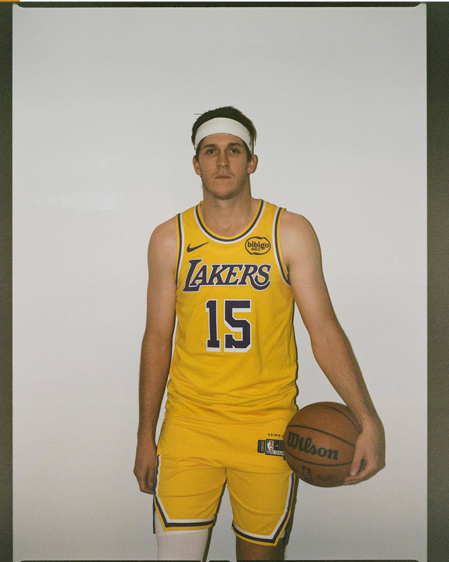 小里为《SLAM》拍摄的部分底片里夫斯洛杉矶湖人