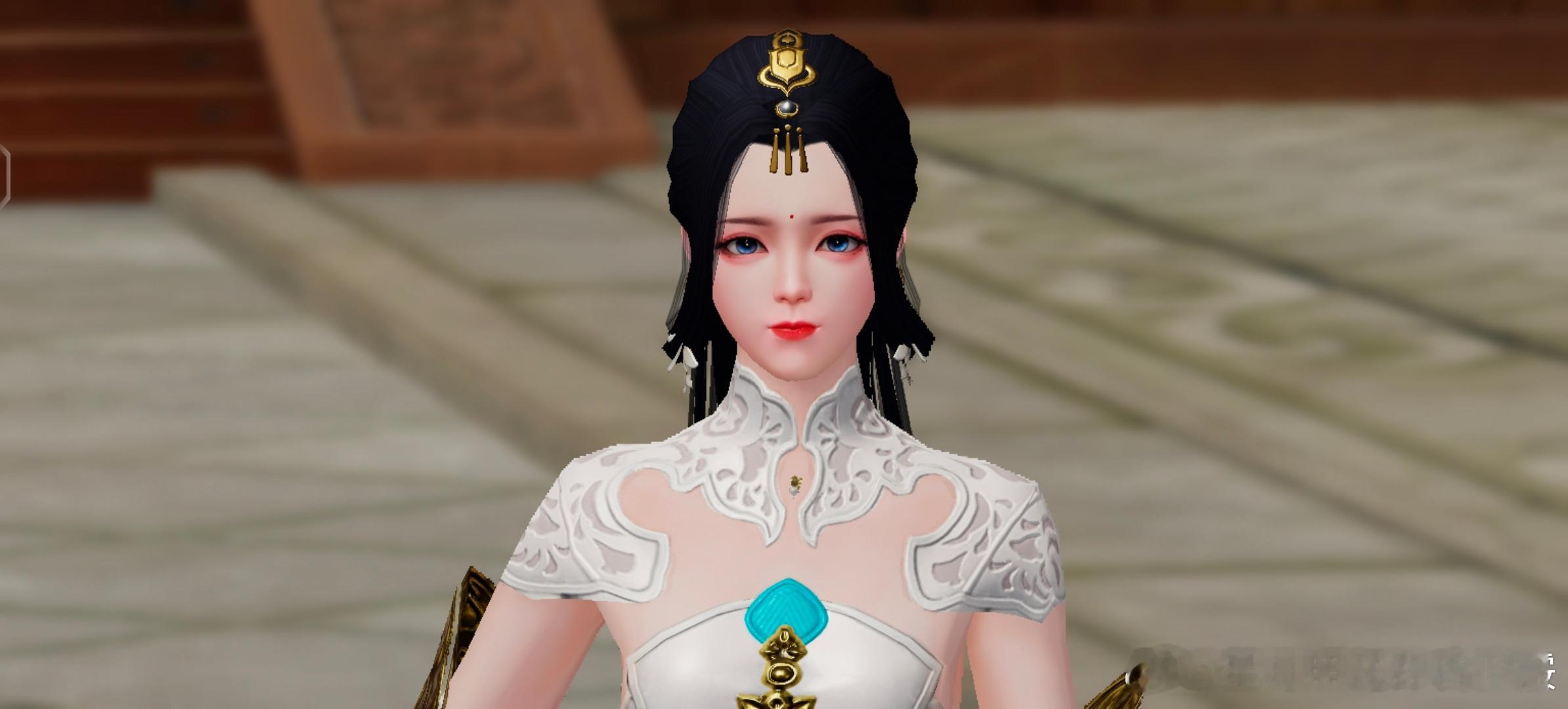 #一梦江湖[超话]#今天试试副本校服，然后终于意识到捏脸真的好像1.0，我说是新