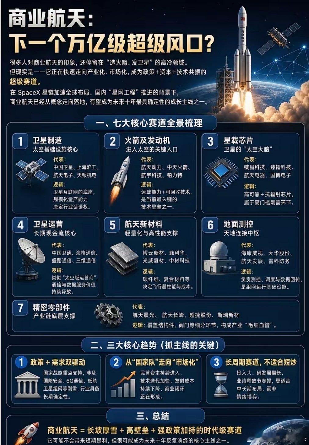 商业航天是下一个亿万级别的风口！这次不打问号了，因为它现在已经不是一个概念，而是