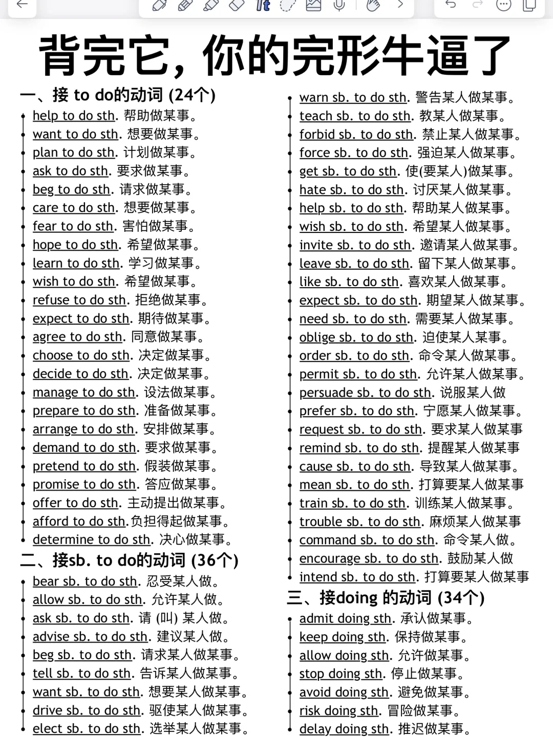 7天背完！你的完型就牛逼了！啃透轻松130+