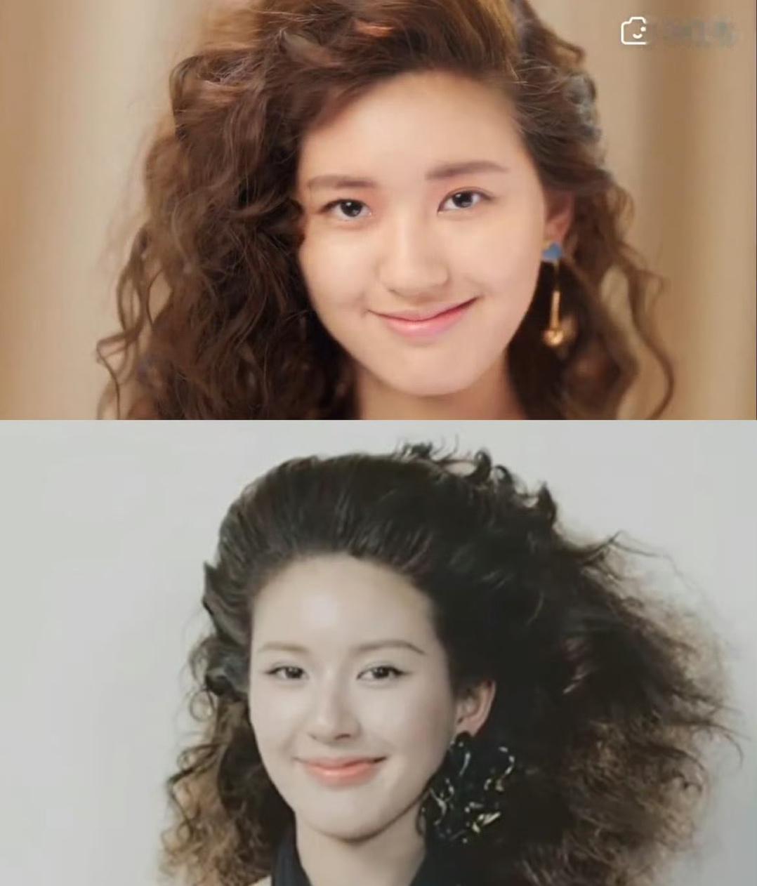 时尚COSMO今天官宣赵露思的视频让人梦回当年赵露思的MAC广告，一样的卷发造型