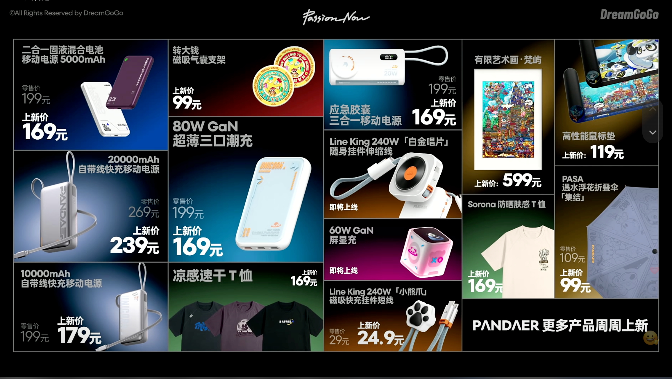 PANDAER新品来了，这次的SKU还很多，你们喜欢哪个？追求源于热爱