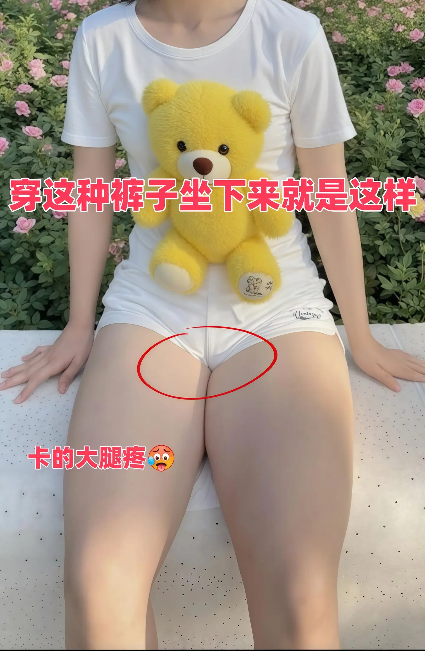 夏天的清凉穿搭真的要人手一条这个自带降温感的冰丝亚麻七分裤，穿上就是行...
