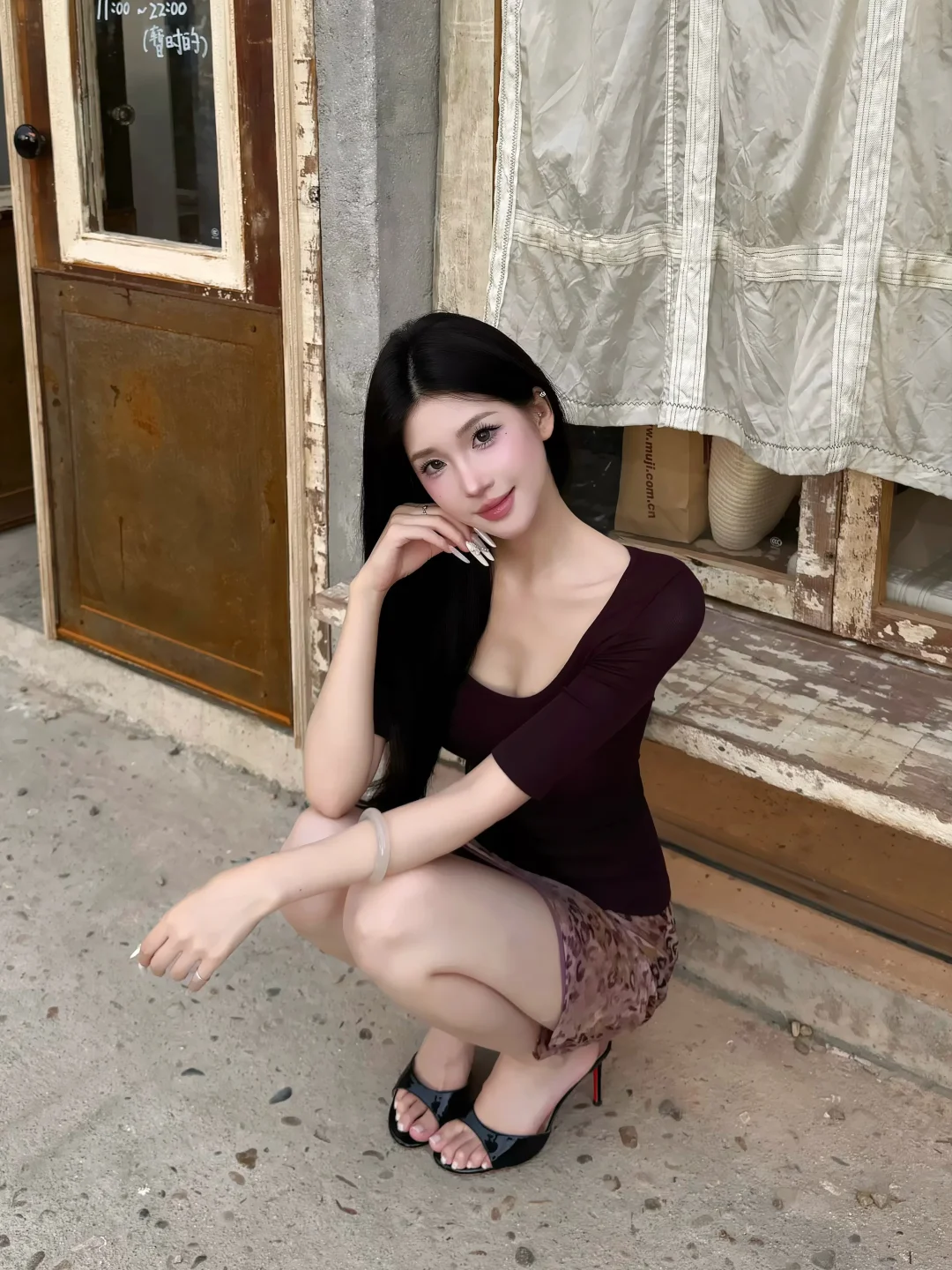 她怎么穿都高级