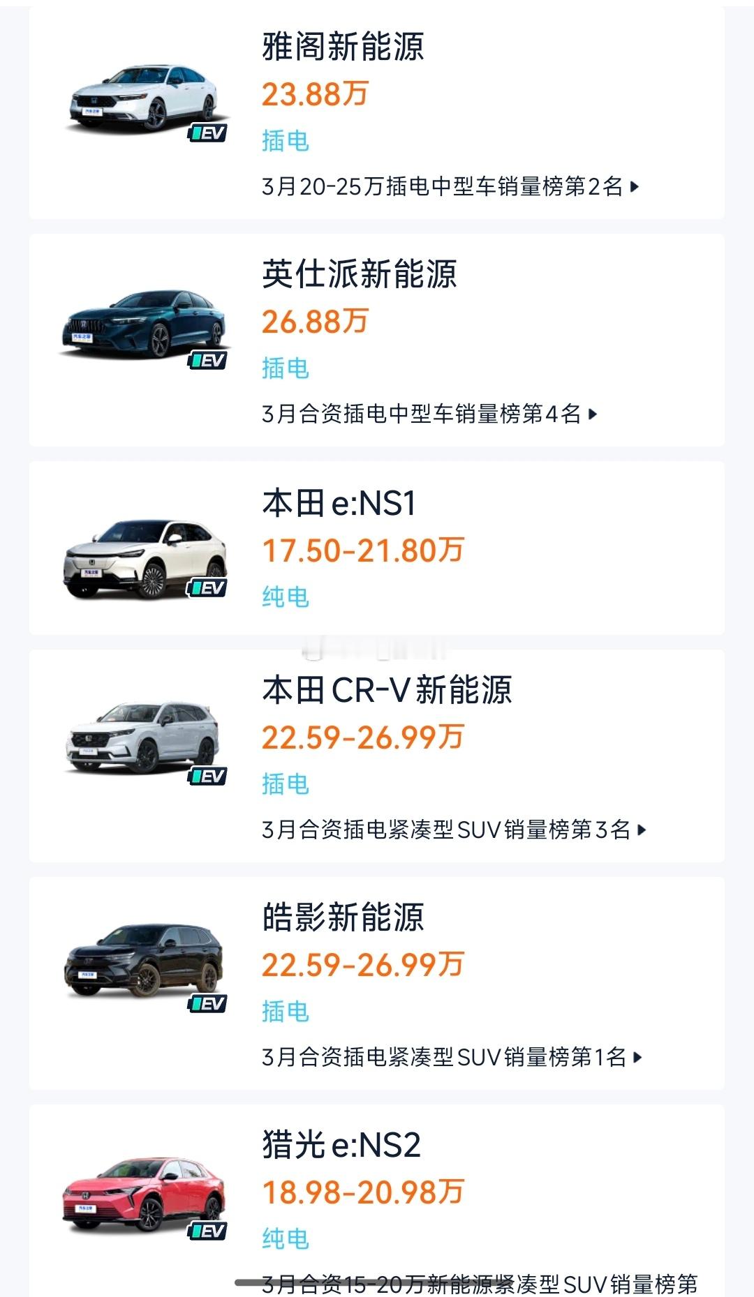 你就说说现在在售这些个车，哪辆是有趣的？油车一水cvt，电车也没有竞争力，腰斩都