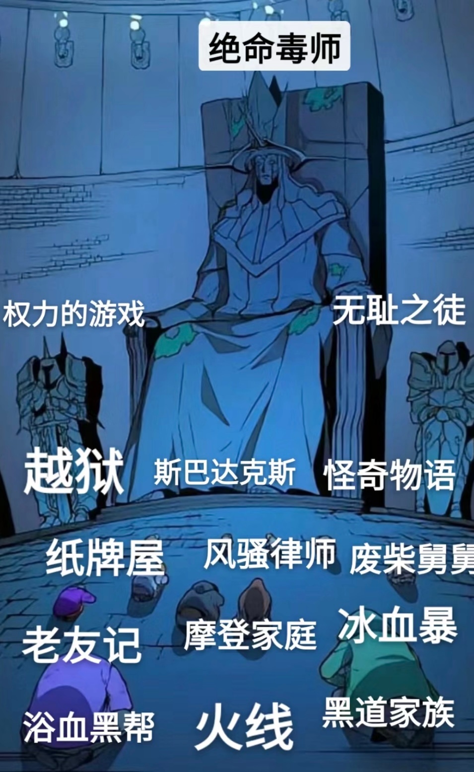 网友拍的美剧天花板排行 ​​​