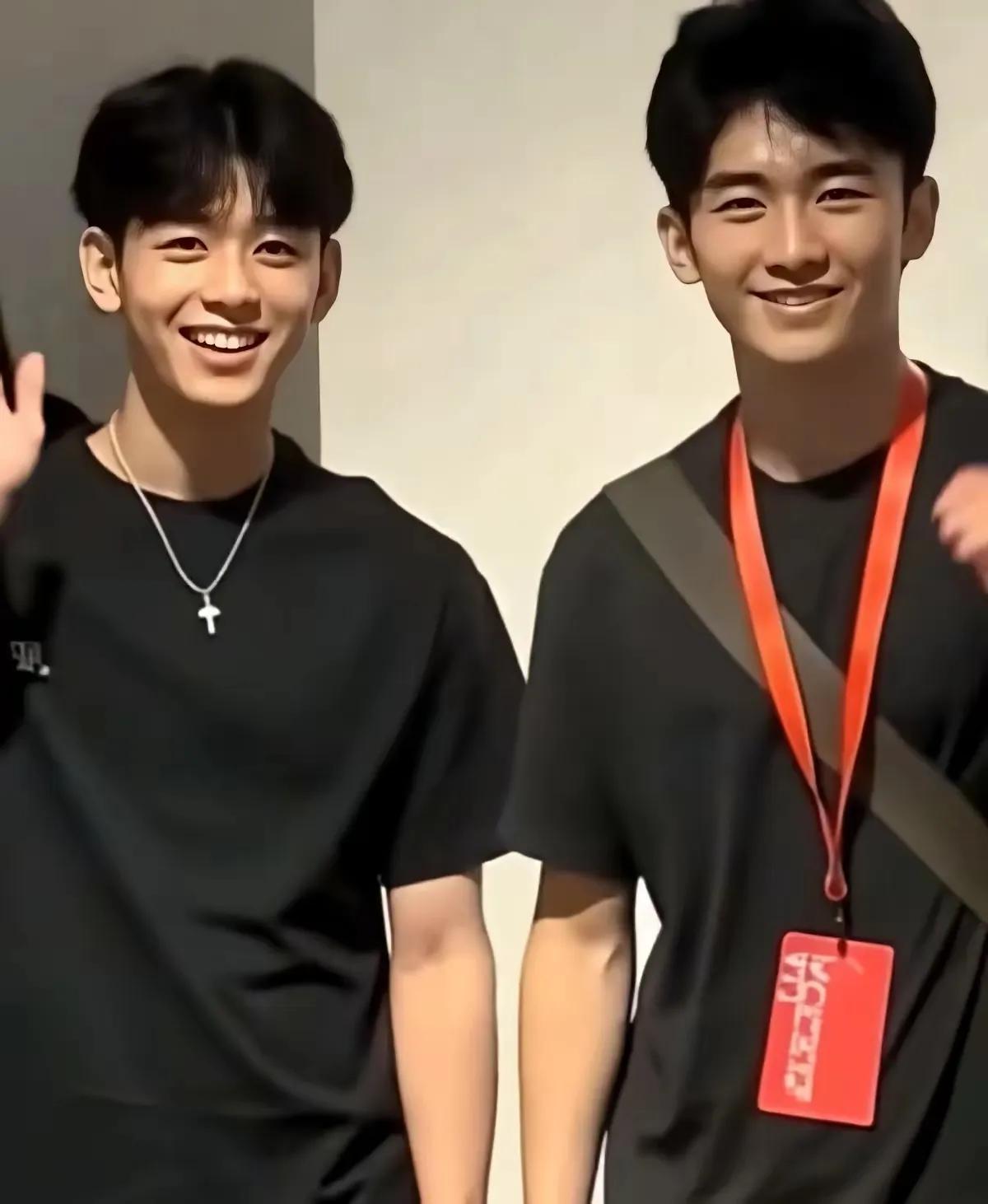 张柏芝的两个儿子，比谢霆锋还帅！

一晃，谢霆锋张柏芝的两个儿子谢振轩、谢振南已