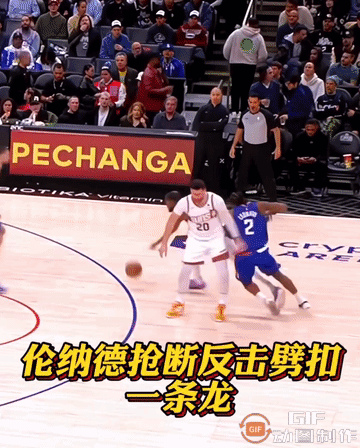 小卡生断杜兰特一条龙无视布克暴扣。
