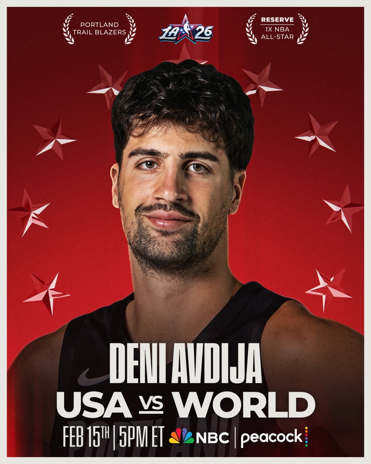 阿夫迪亚入选本赛季全明星替补阵容！ nba全明星