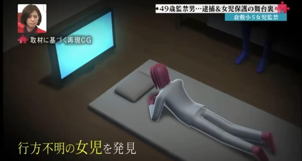 日本小学生五年级女童被绑架，竟是强迫看漫画的变态狂

▫️将少女关在房间里，准备