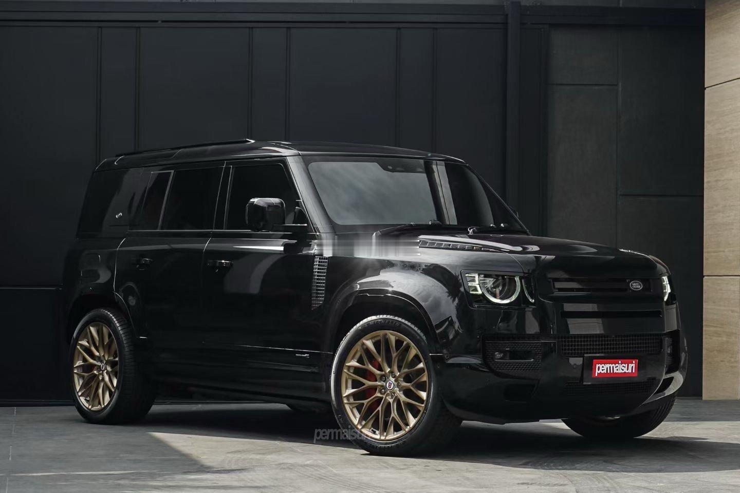 路虎卫士 升级 美国🇺🇸进口正品HRE P200 哑光石纹香槟金 Froze