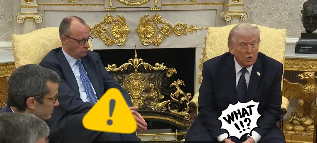 美国传来新消息了！

当地时间3月3日，美国总统特朗普在白宫与德国总理默茨会晤。