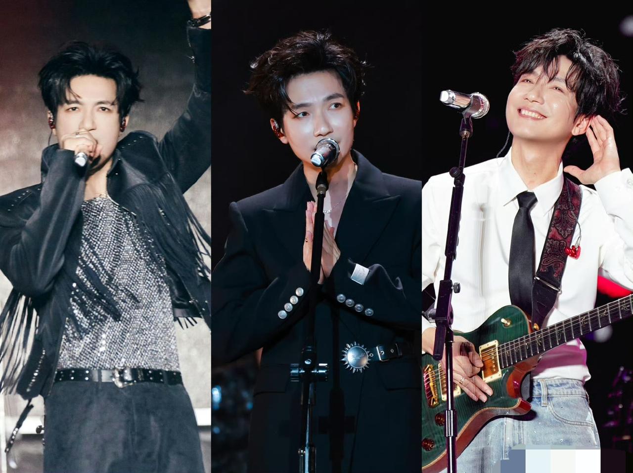 陈楚生五一音乐节从蛊王、男大到小叔，三部曲演绎不同主题风格。
这个5.1生哥三次