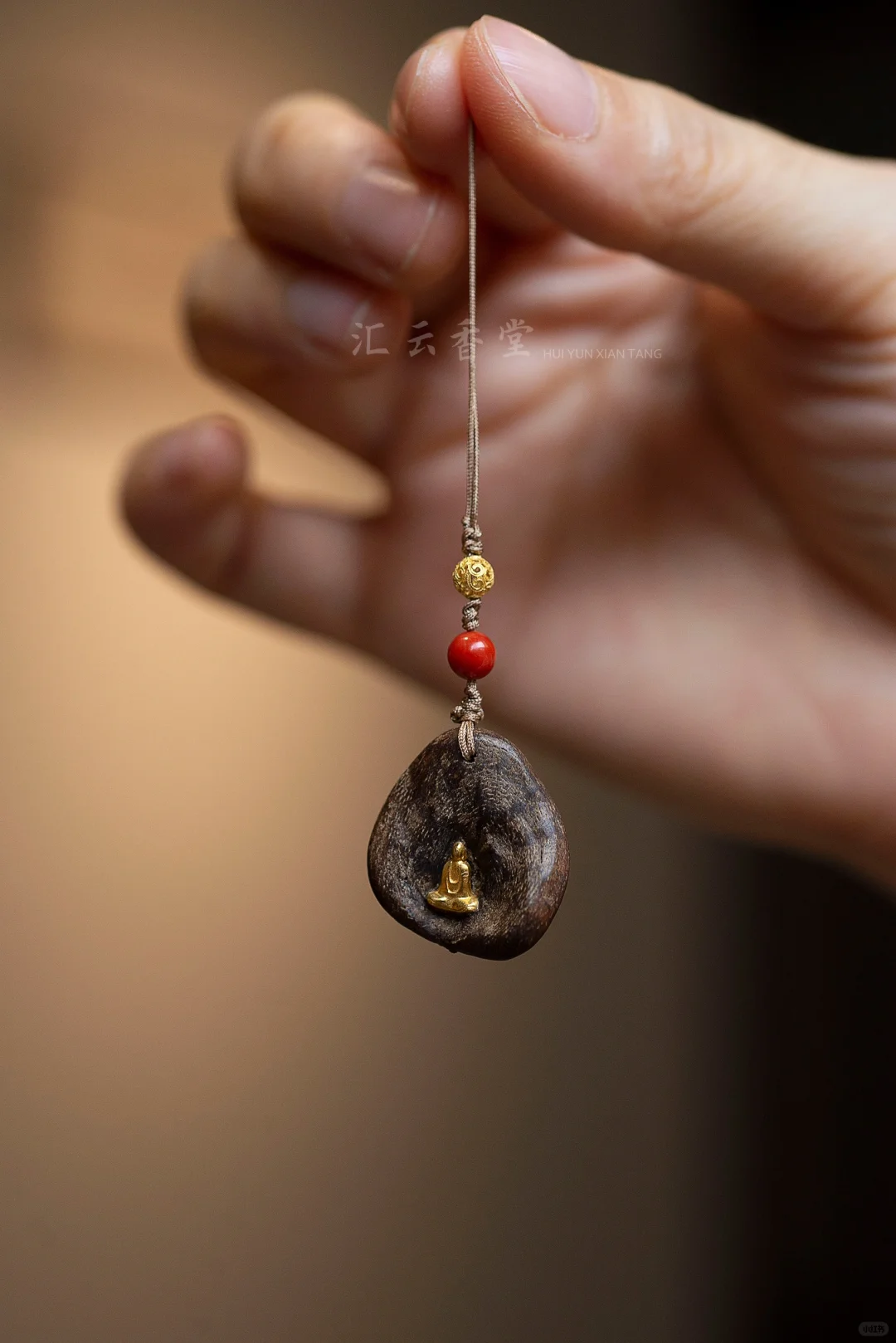 沉香无相佛随身佛手机挂🙏守护你的平安