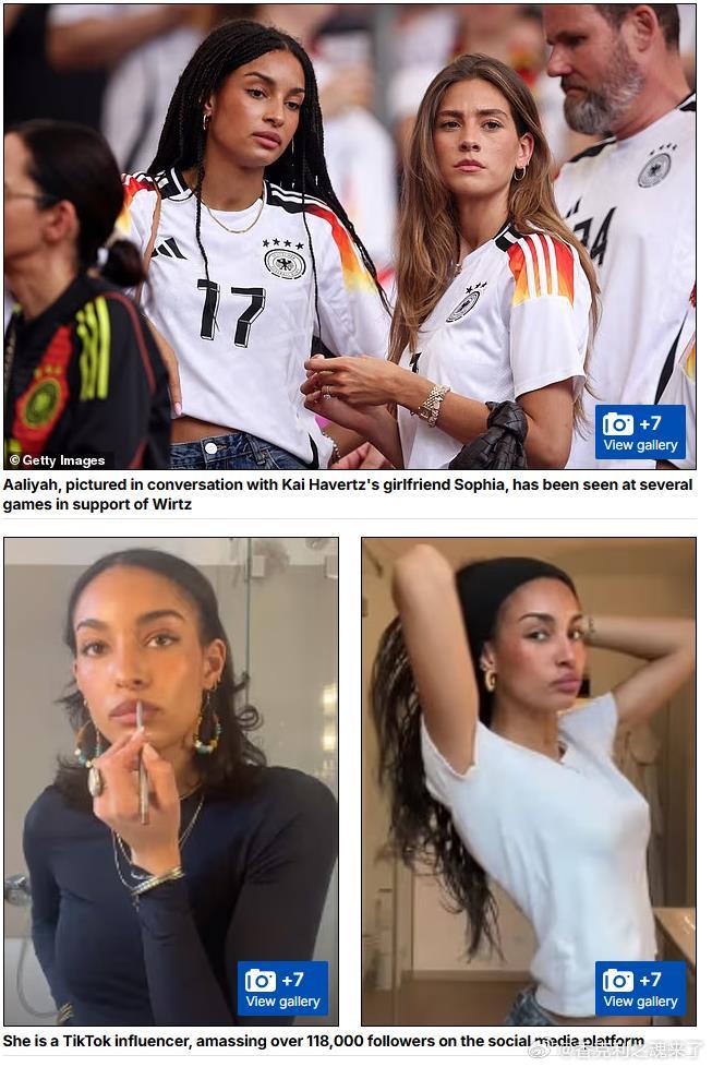 每日邮报刊登了维尔茨的女友维尔茨和阿莉娅的照片去年开始出现，当时她被发现在拜耳勒