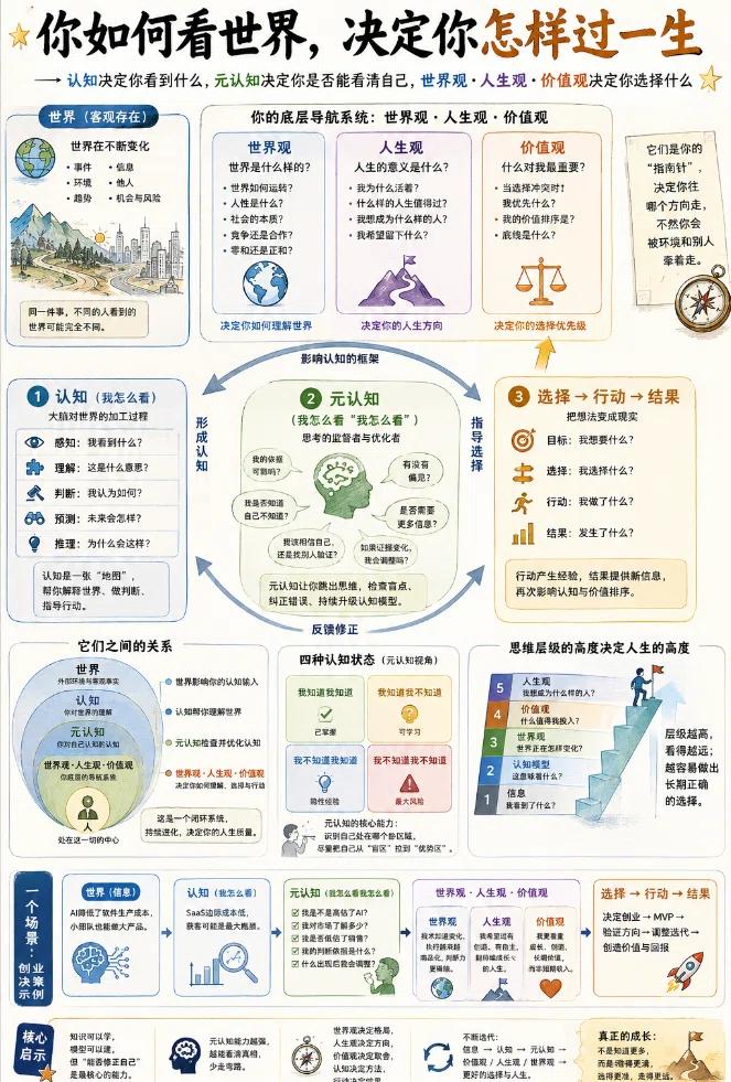 0岁才懂的选择题：什么对你最重要？
以前总觉得“三观”是很大的词，
后来才发现，