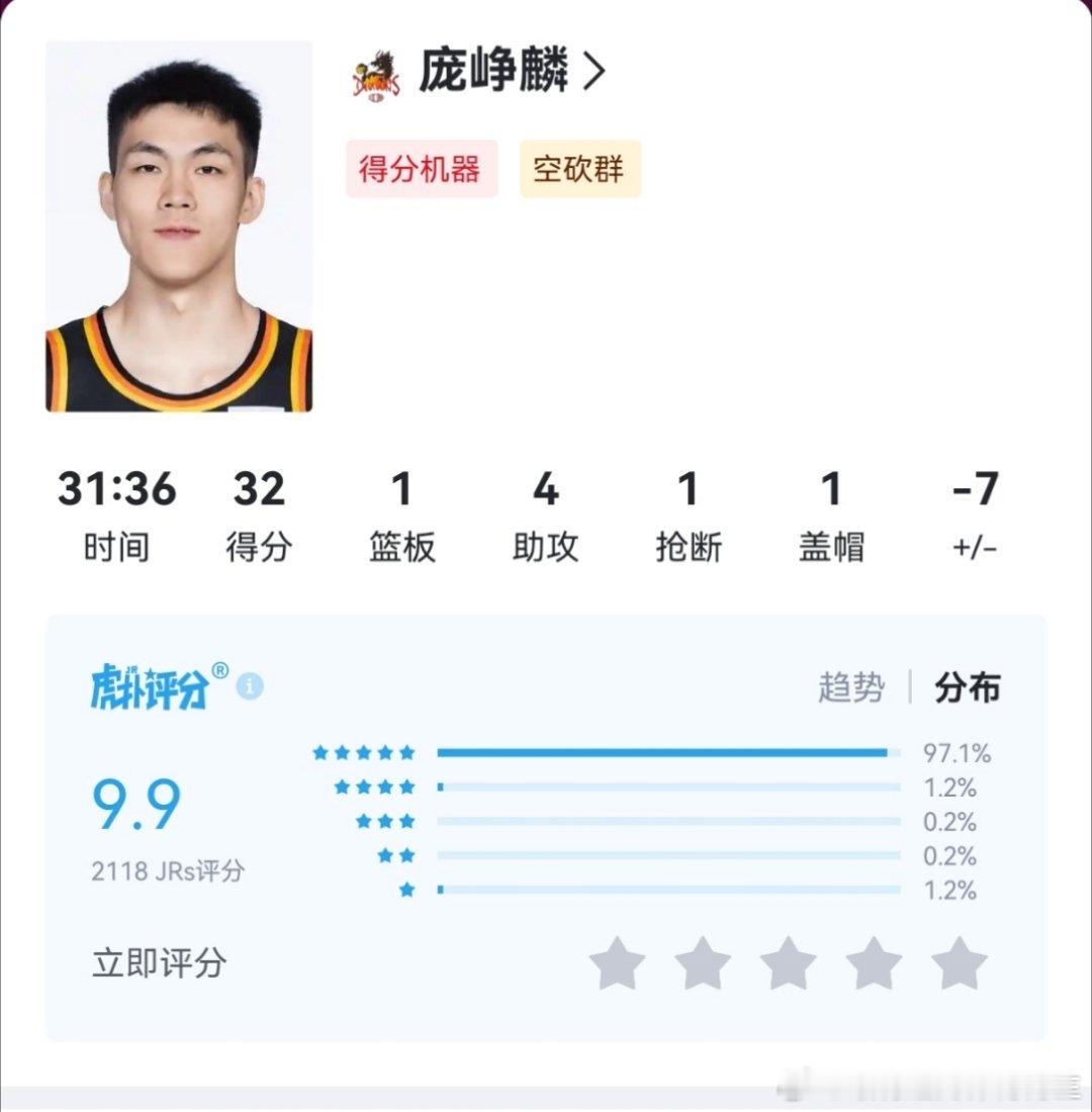 庞峥麟：没想到打CBA有这么容易