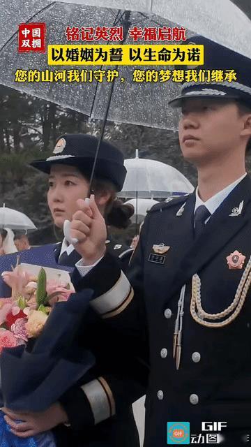这样的婚礼不是人人都有的！
据中国双拥报道，9月24日，牡丹江市退役军人事务局举