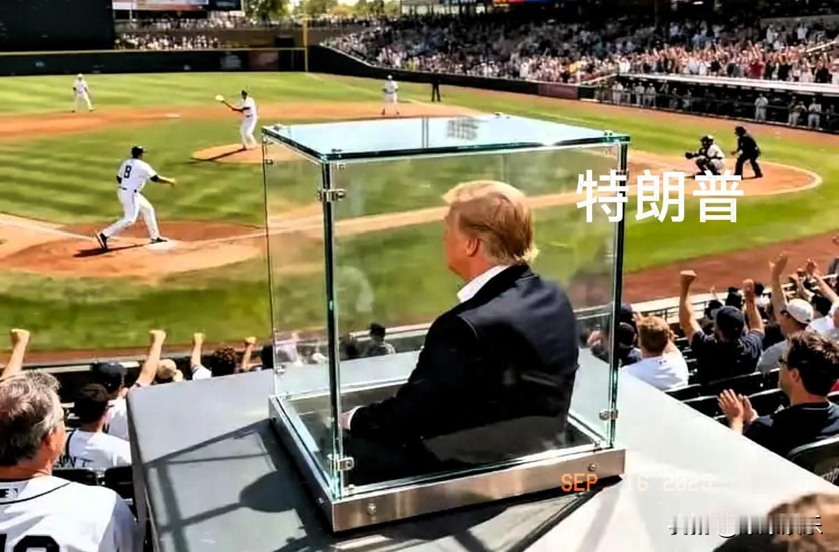 这个总统不当也罢！看个球赛跟坐牢一样！