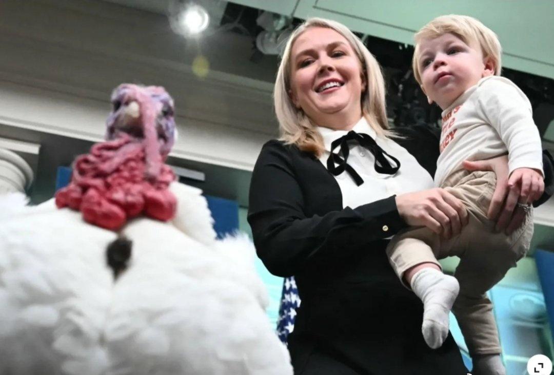 【在白宫表示不满后，那张被法新社和盖蒂图片社删除的卡罗琳·莱维特的“不雅”照片】