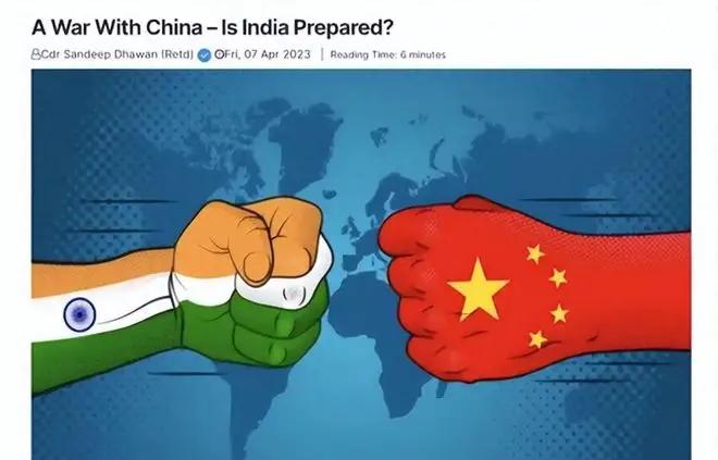 “中国一旦武统台湾，印度就借机占领西藏、新疆”，印军官3年前狂妄叫嚣，表示要是中