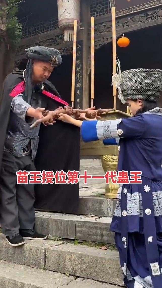 苗王授位第十一代蛊王。