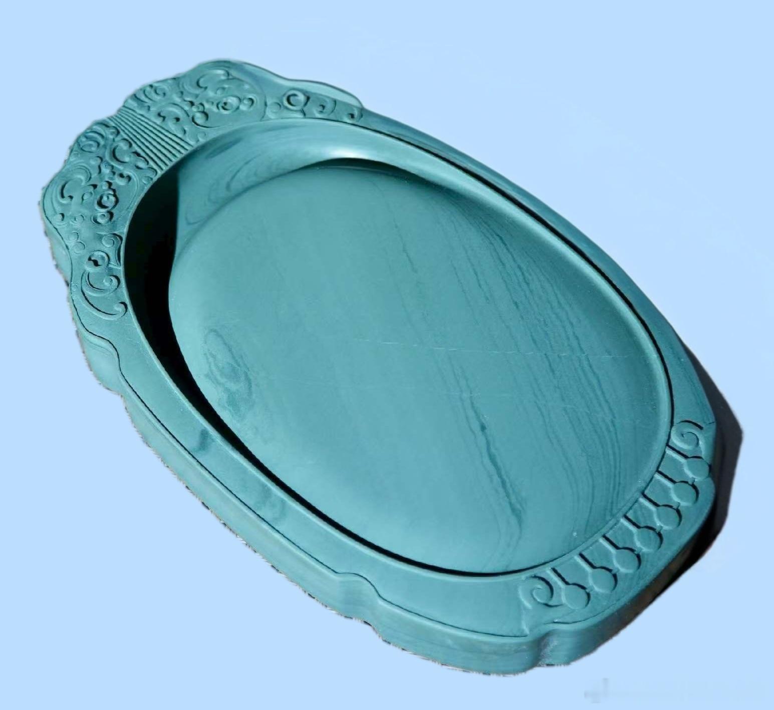 【精品展示】（二）砚台系列（2）：洮砚❸～～大师窦胜昌精品⑥。与师友们分享，一手