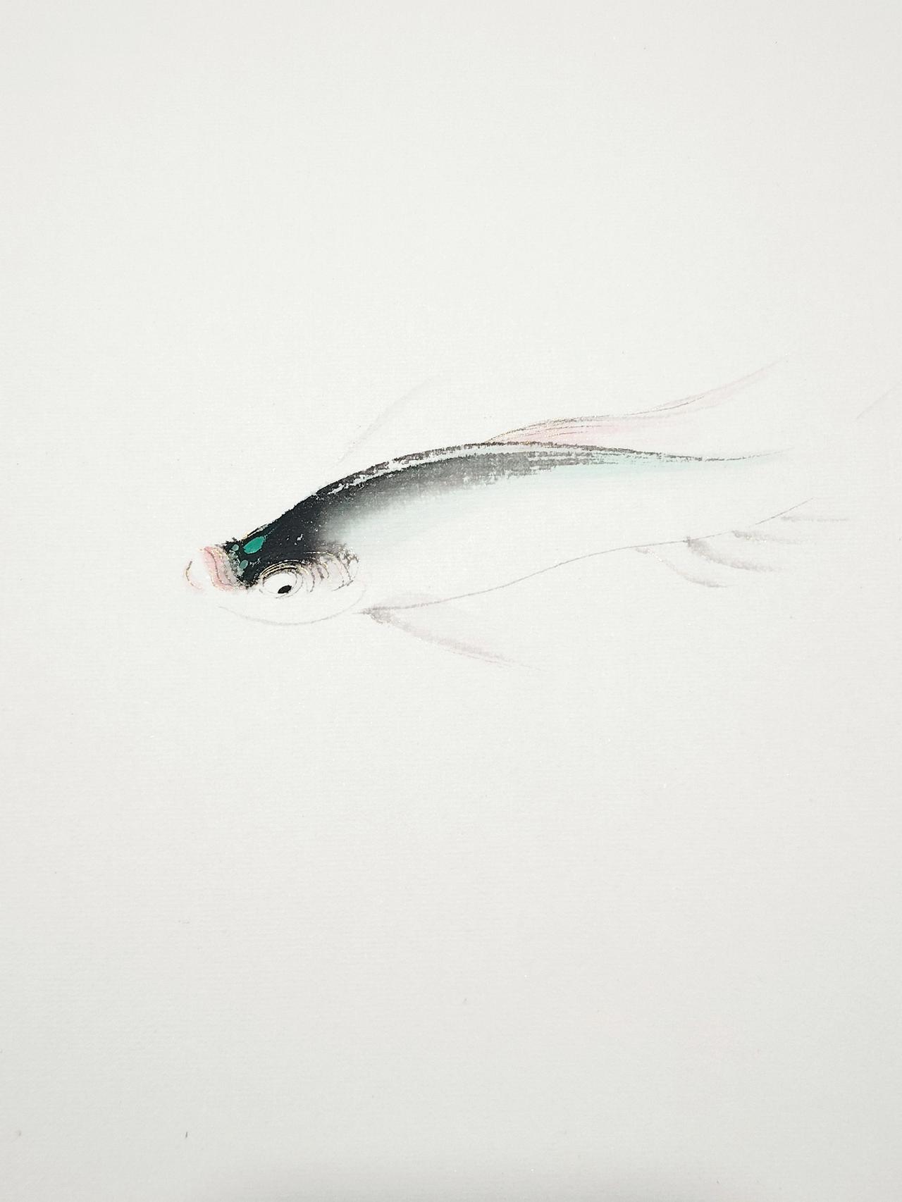 春游（非子鱼）非子画鱼春春游鱼