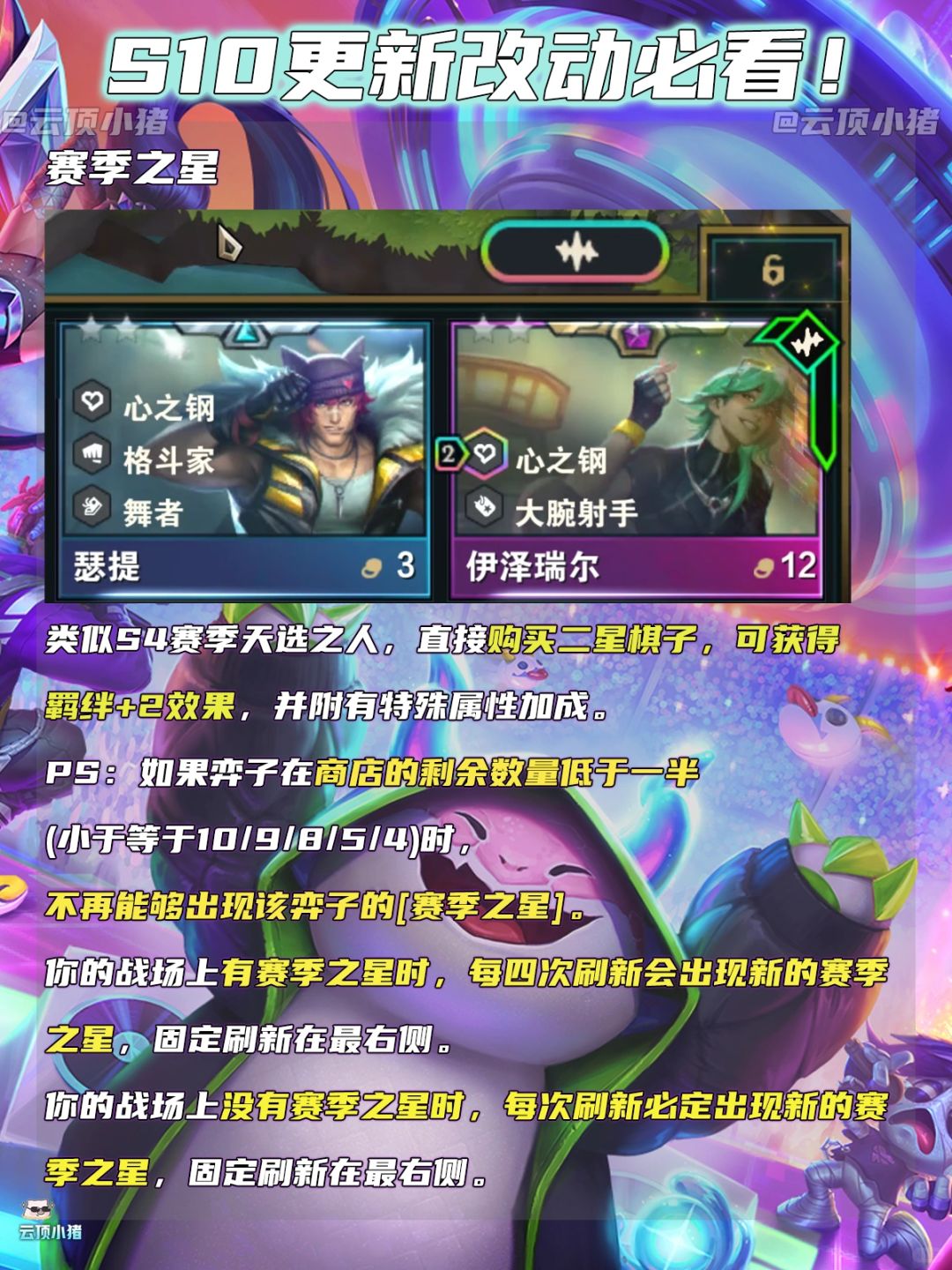 S10赛季重大更新改动！必看！