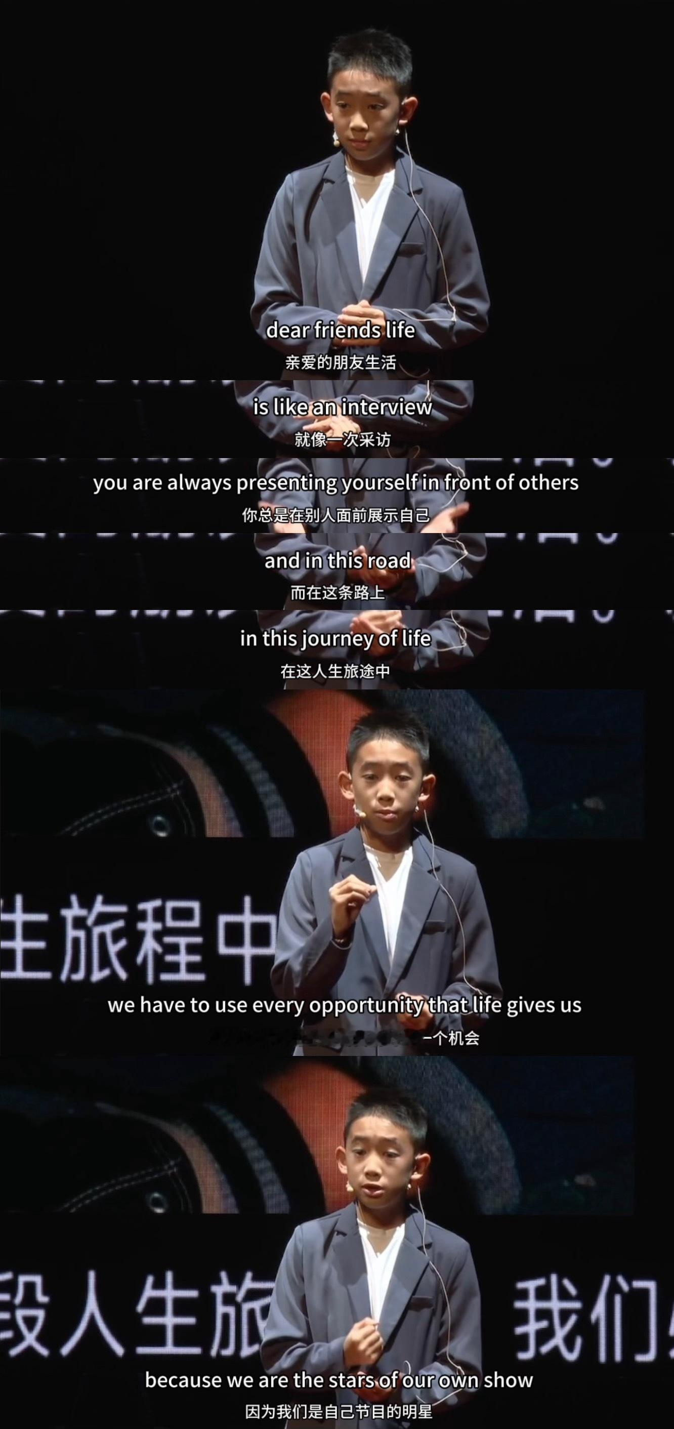 #Jasper爸爸去哪儿含金量还在上升# 💎#应采儿发Jasper全英文演讲#