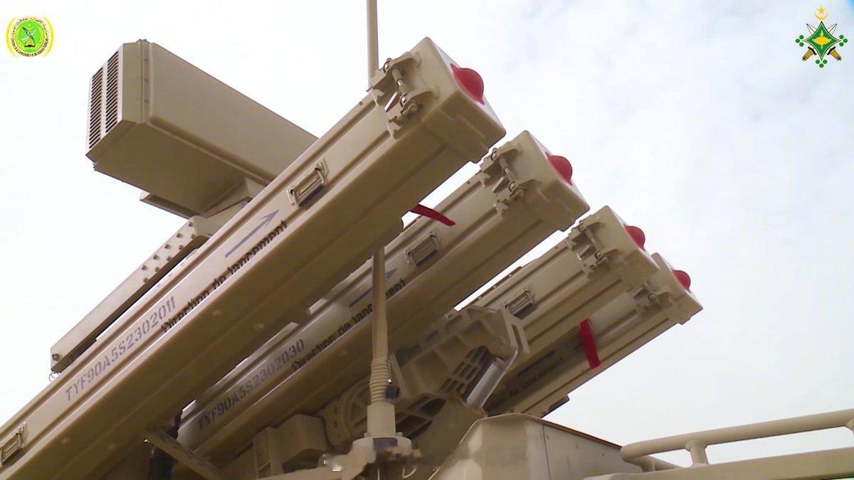 烽火问鼎计划中国军贸走出去 毛里塔尼军队装备的中国造“倚天-L”近程自行防空系统