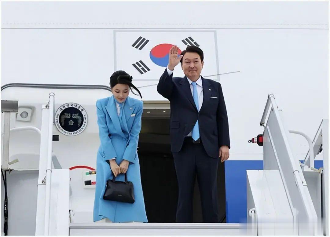 韩国总统尹锡悦在美国历时七天的访问已经结束，在波士顿洛根国际机场乘总统专机“空军