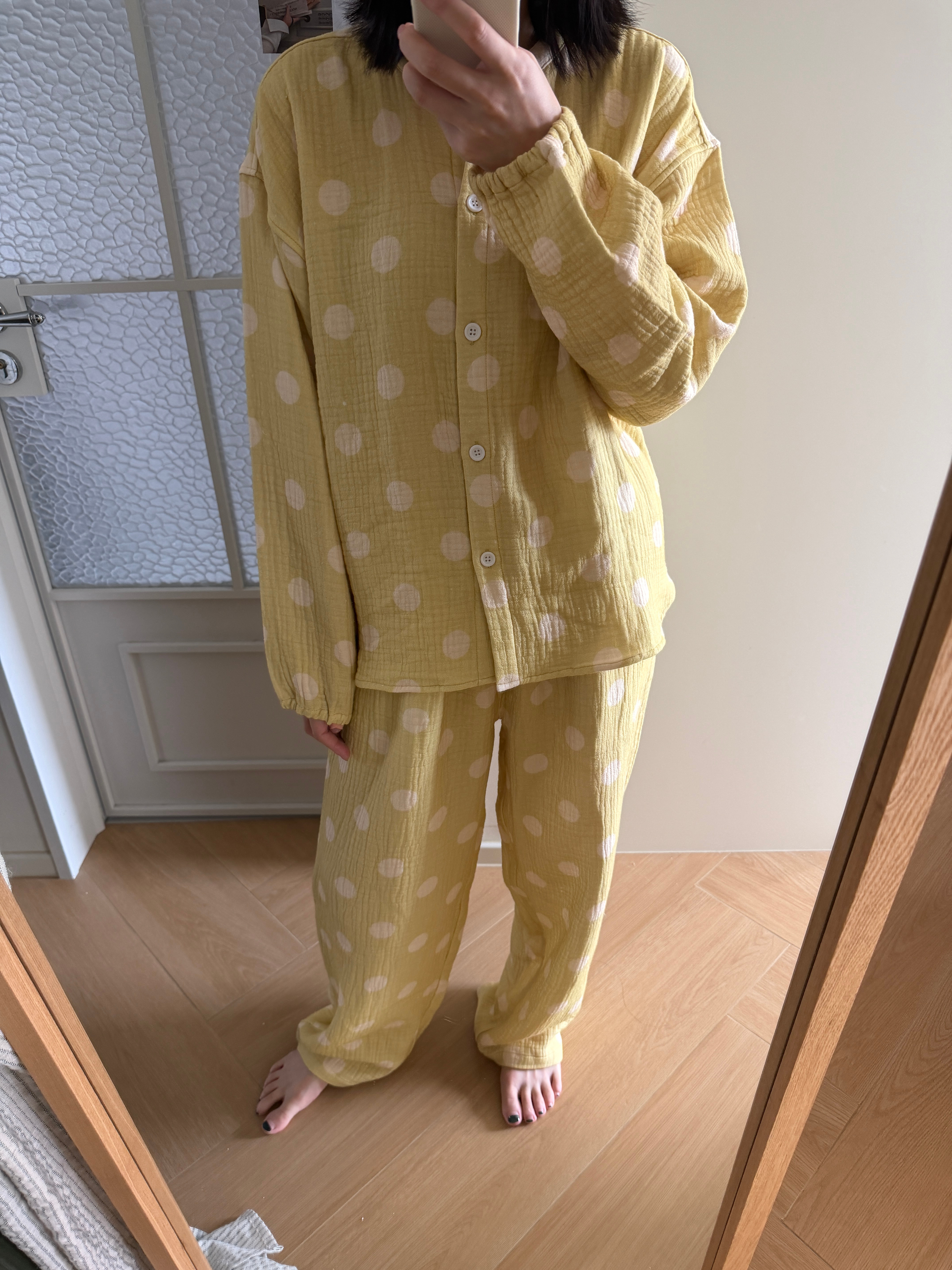 [淡淡的]收到四层纱样衣，这个花色木有问题，很好看哦，但版型不太对呢，还要调整一