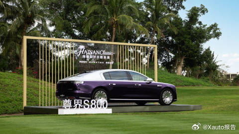 尊界S800携手海南高尔夫精英赛3月19-22日，2026 DP World巡回