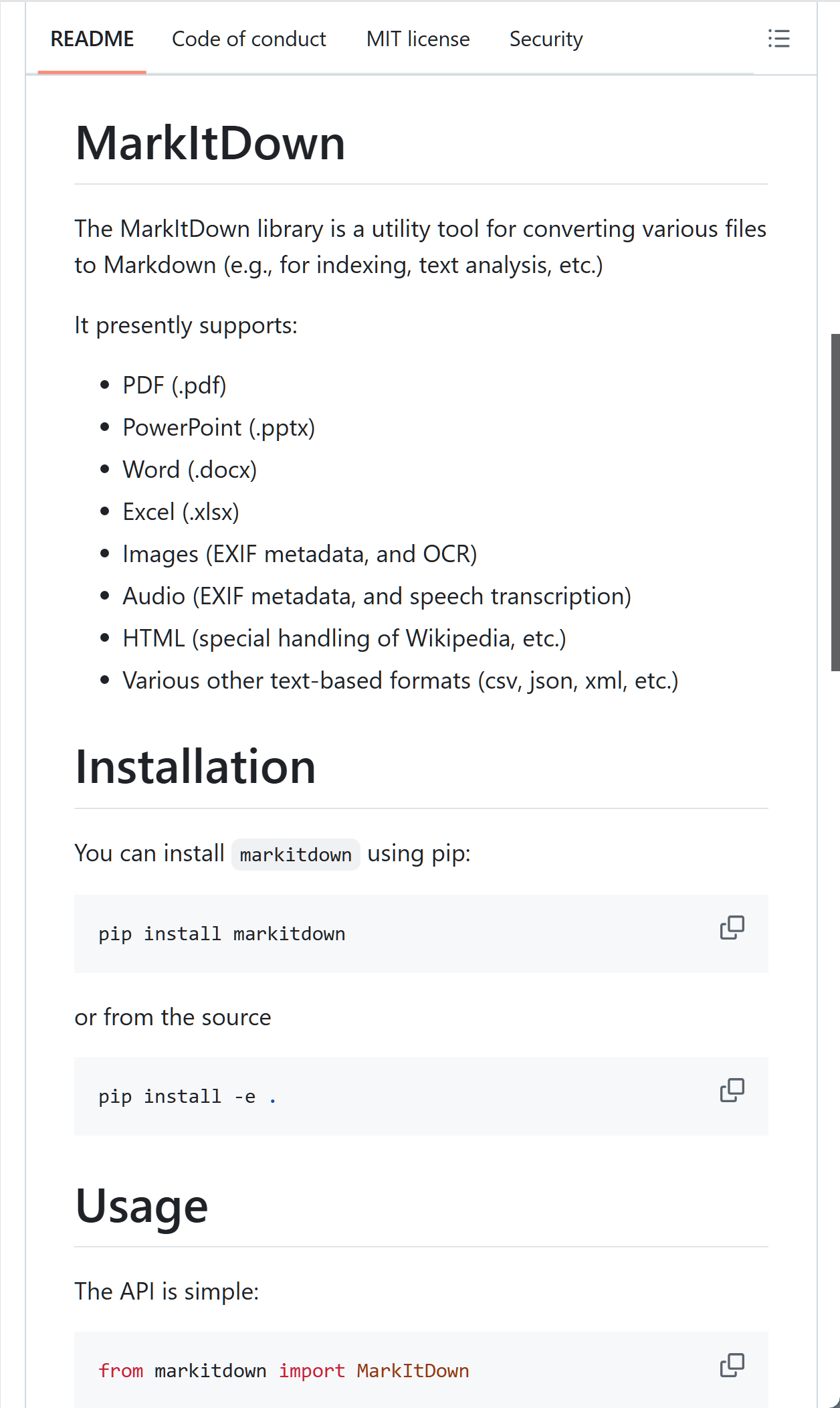 微软发布了一个文档（包括word、excel、ppt、pdf、HTML 、声音图