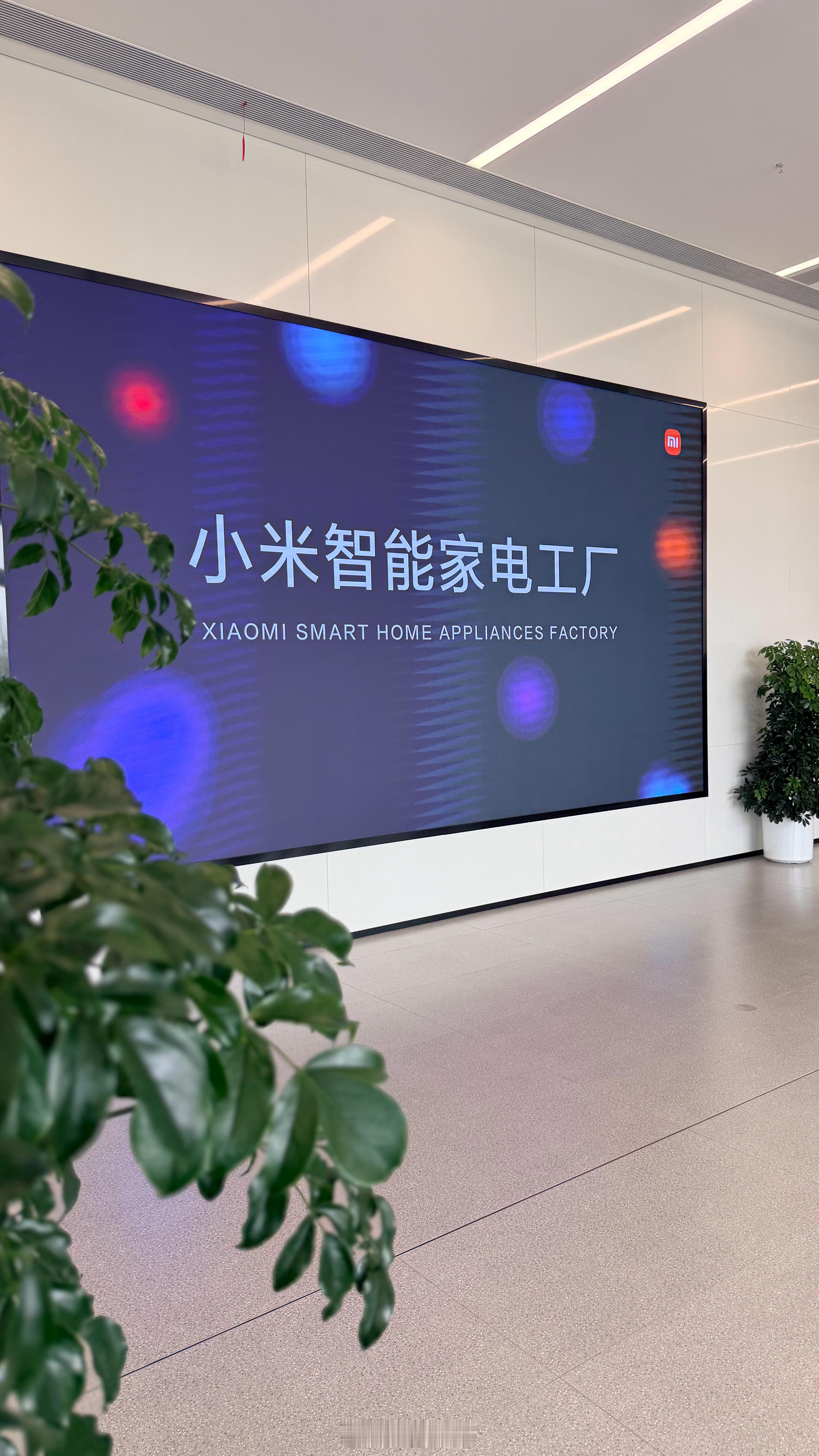 武汉光谷又来了，小米智能家电工厂的咖啡不错一会看看没发布的新品电视 冰箱 空调 