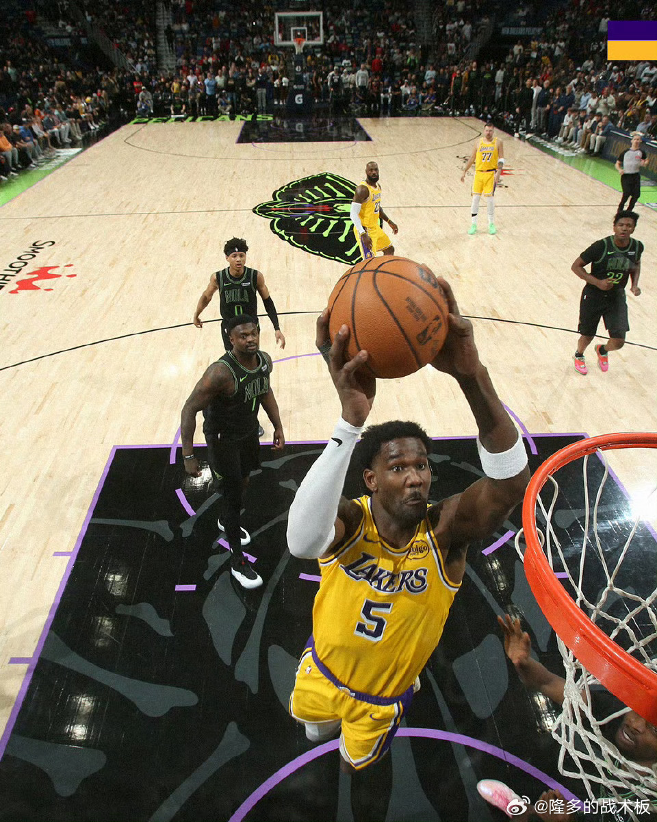 ESPN预测明日鹈鹕vs湖人胜率: 鹈鹕31.1％，湖人68.9％，比赛时间中午