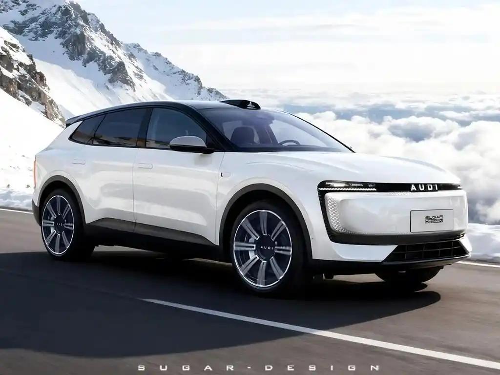 新款上汽奥迪首款猎装旅行车来了，并且还是纯电SUV，适合年轻人喜欢到处去旅游的。