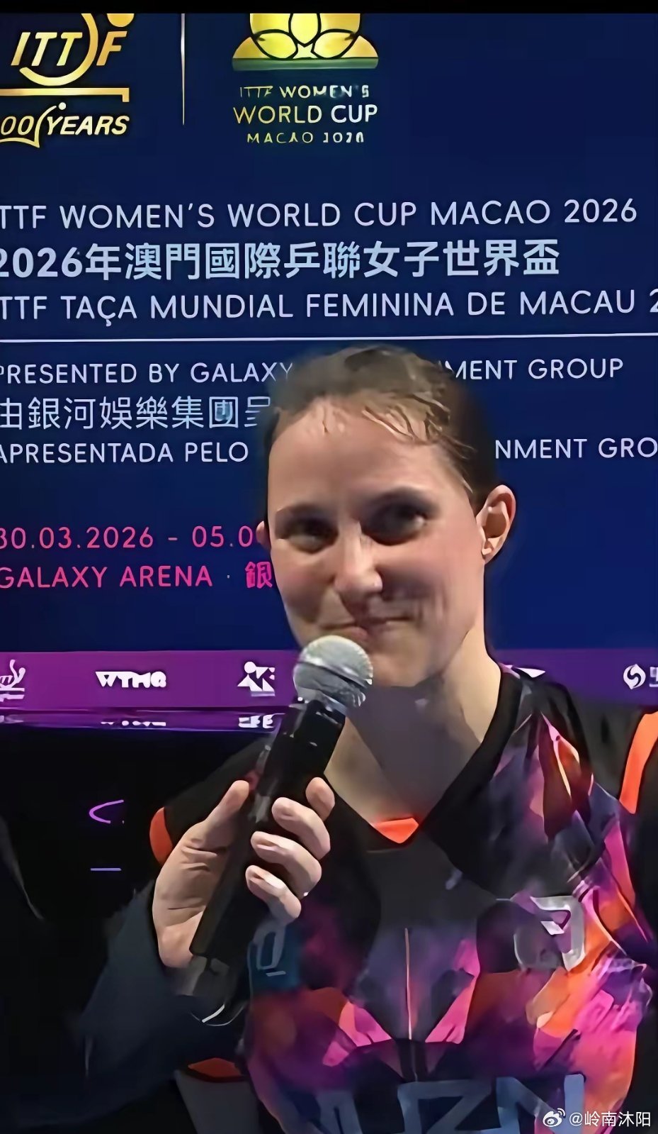 虽以0:4不敌孙颖莎，但温特真正做到了输球不输人。赛后采访中，她大方表达了对孙颖