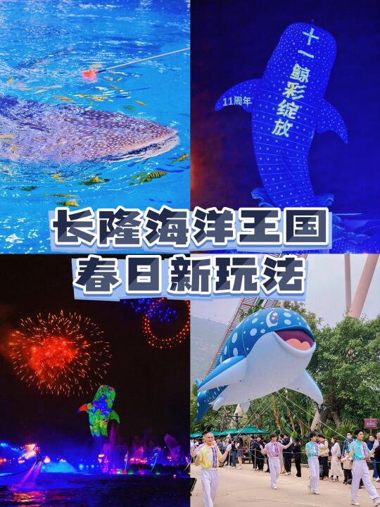 长隆海洋王国春日新玩法，99%的人都不知道！