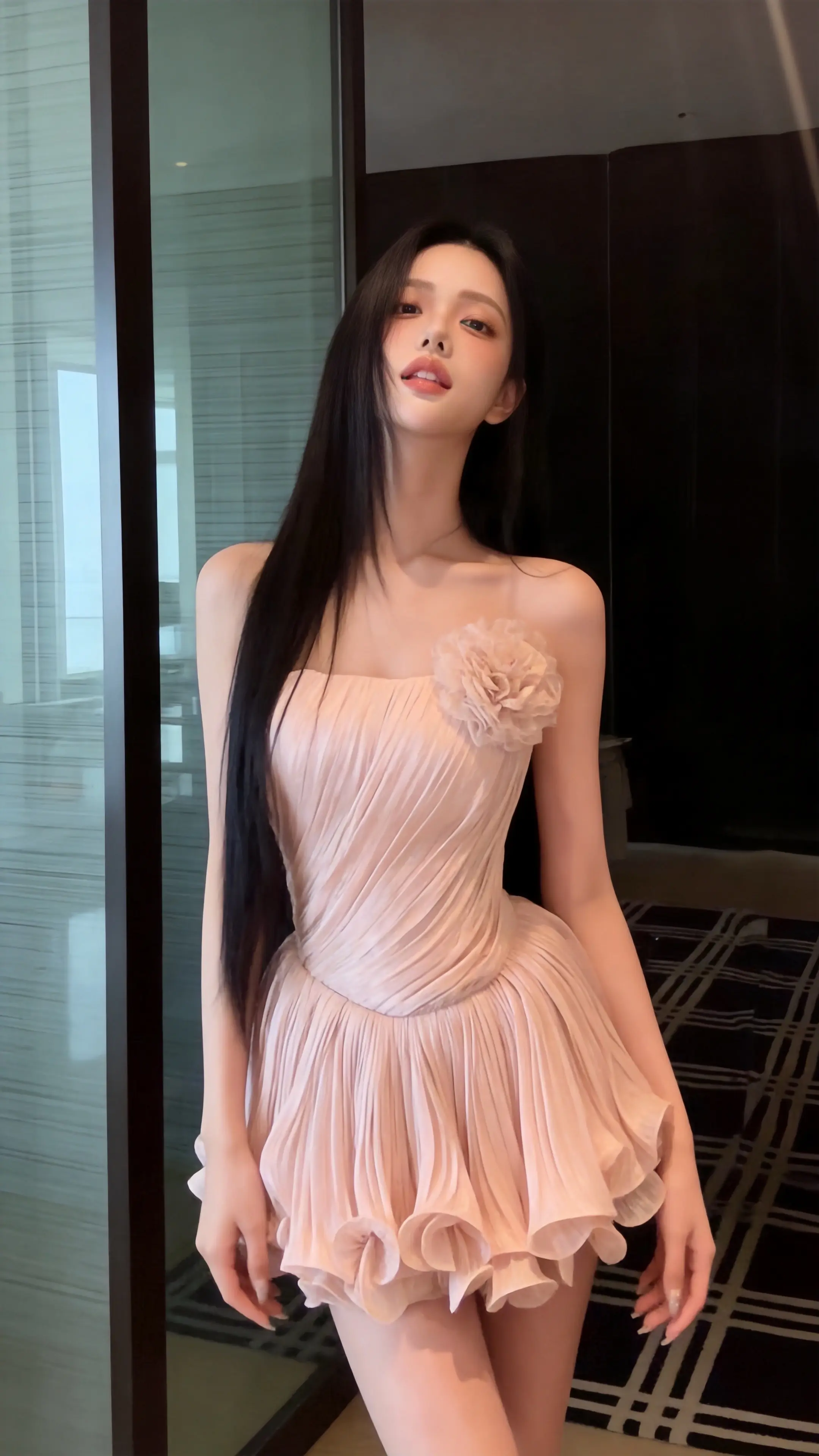 粉色小裙子