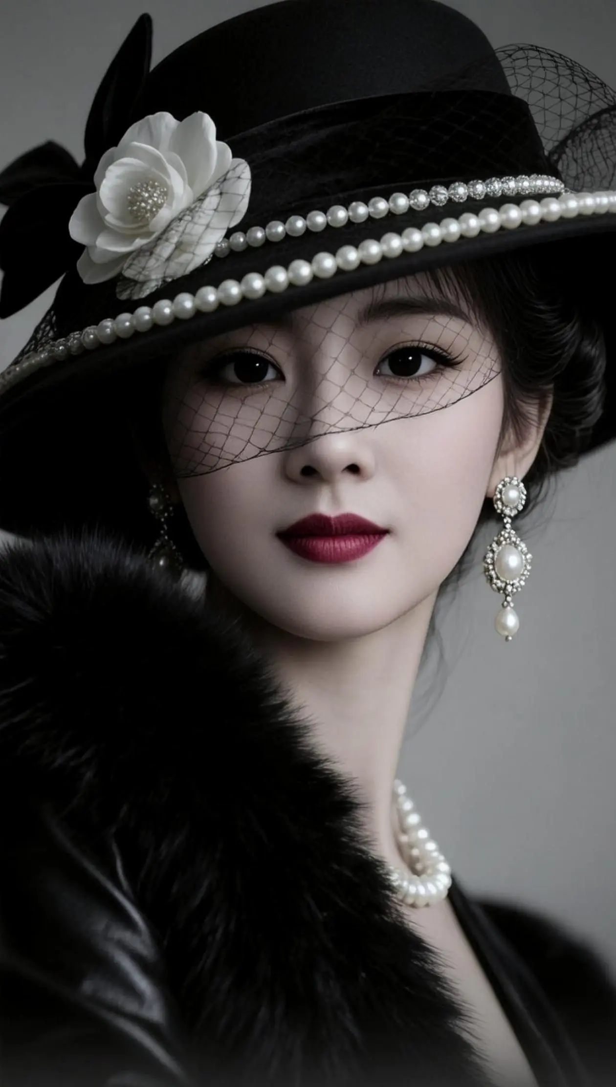 AI复古珍珠写真 随变ai随便玩