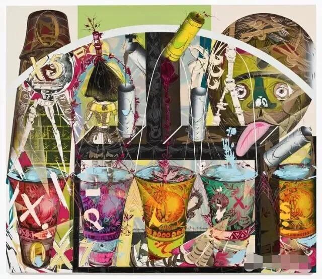 拉里·皮特曼Lari Pittman绘画作品