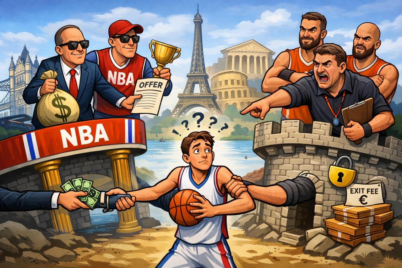 NBA正与国际篮联（FIBA）合作，计划于2027年10月启动一个新的16队欧洲
