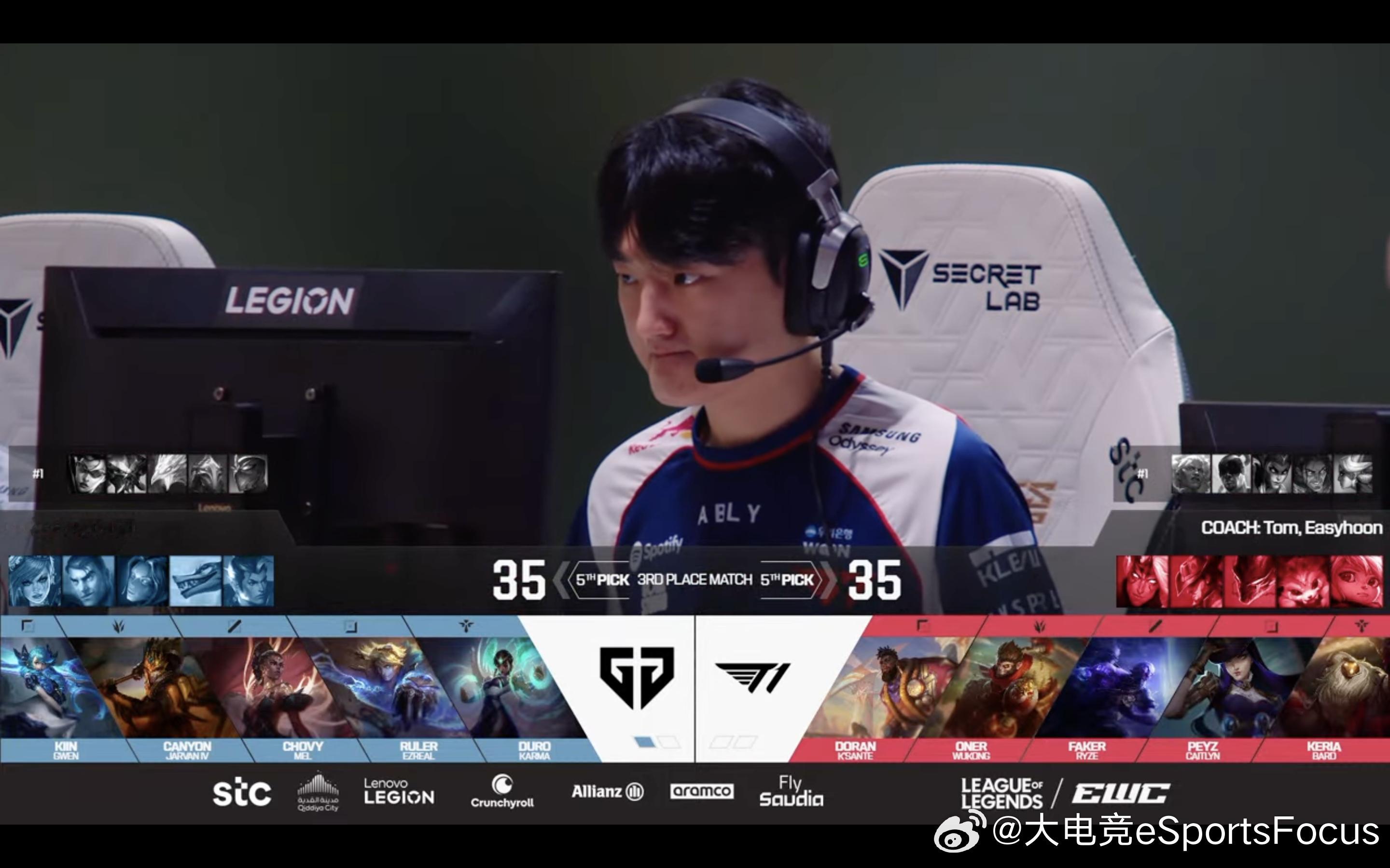 【2026EWC淘汰赛 T1 0:1 GEN】第二局bp如下2026EWC